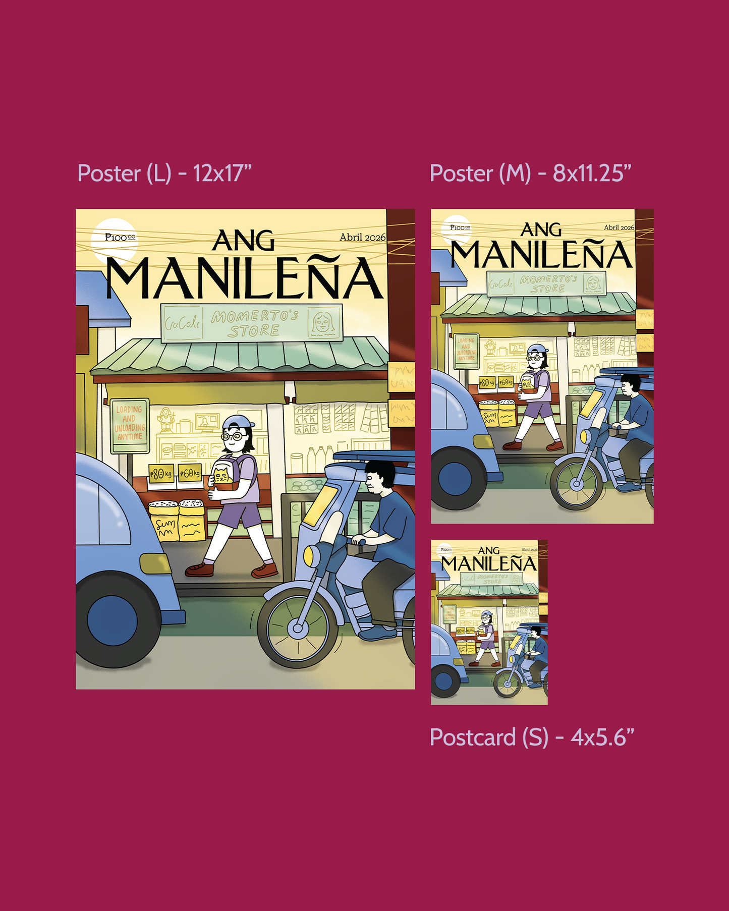 [Art Print] 2026 Abril by Hulyen