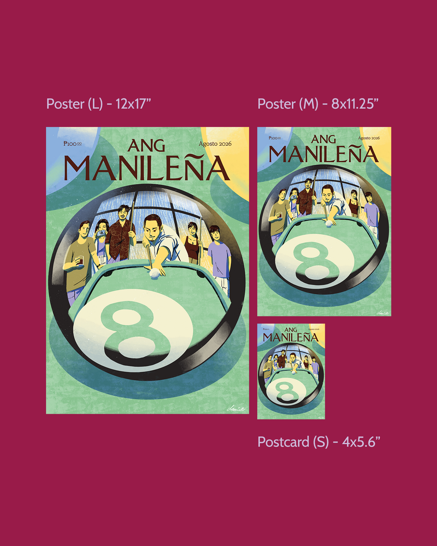 [Art Print] 2026 Agosto by Daniel Tingcungco