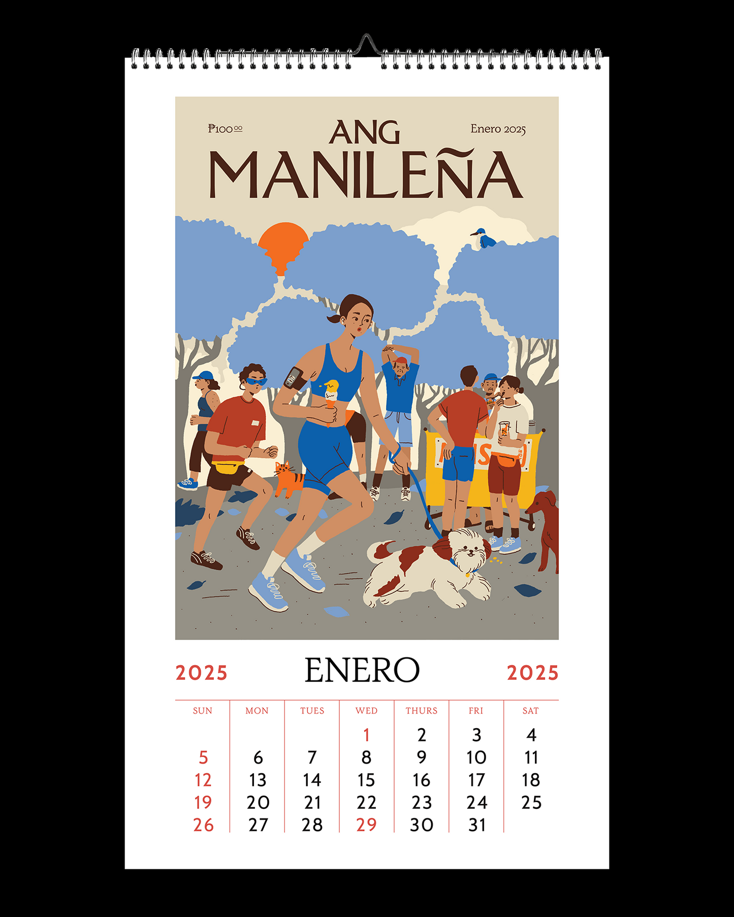 2025 Wall Calendar