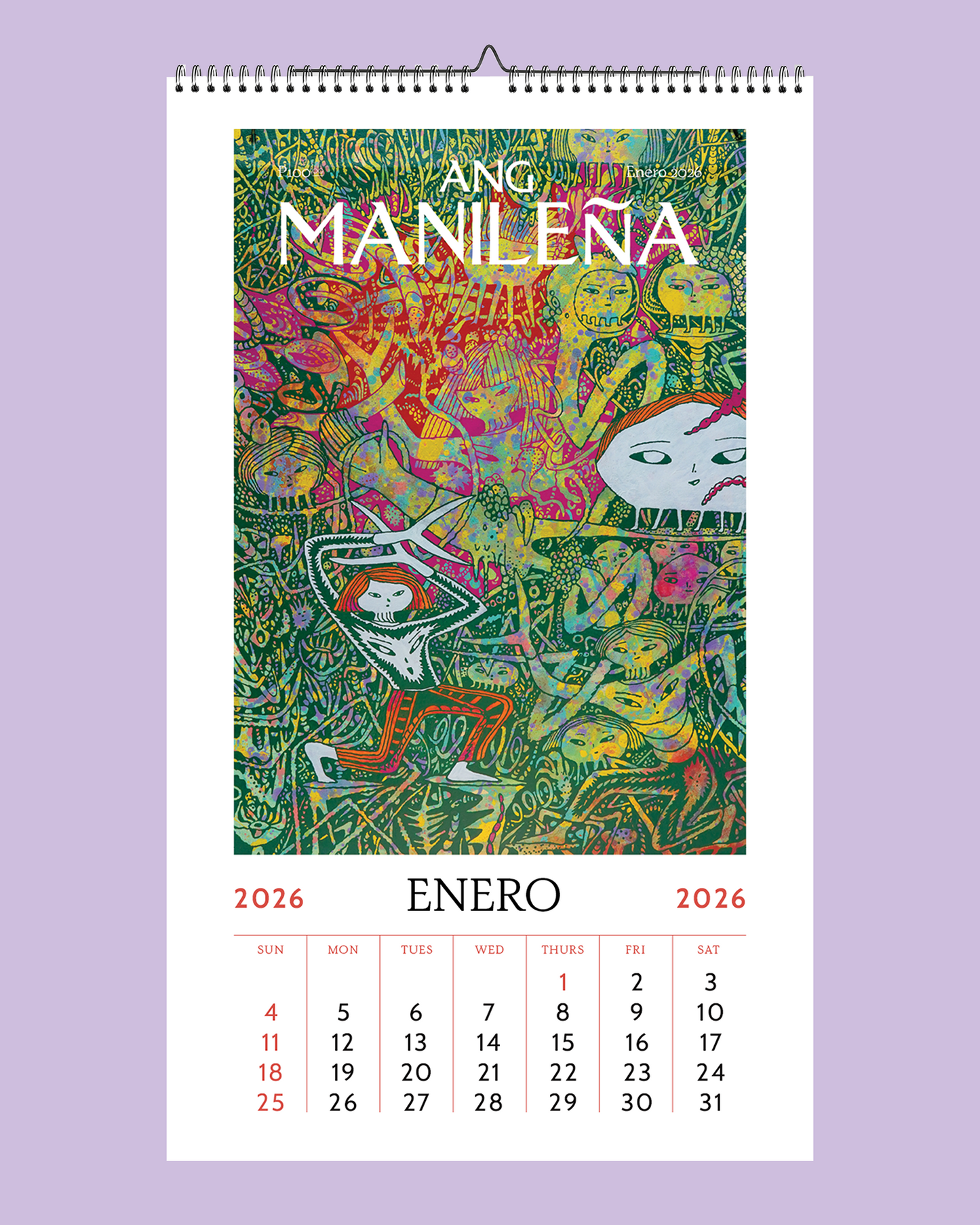 2026 Wall Calendar